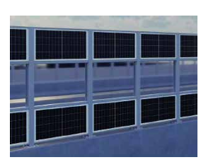 Barrière solaire anti-bruit