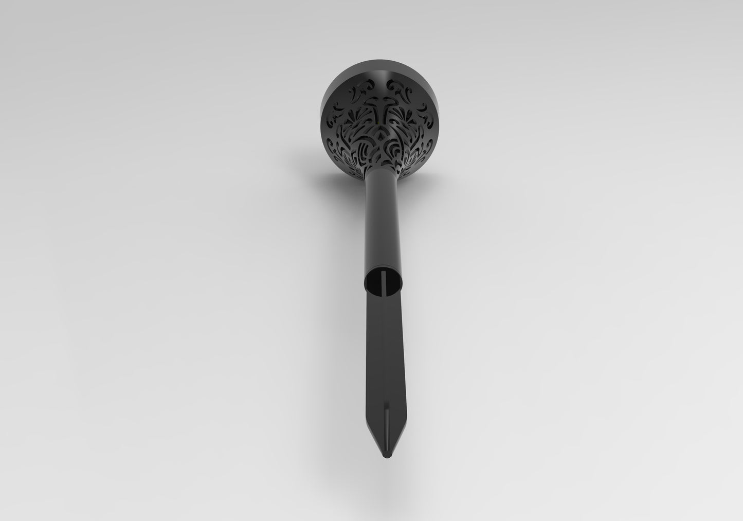 Lampe à motifs floraux
