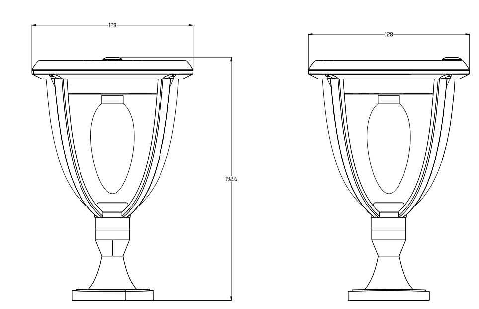 Lampe vintage 3-en-1