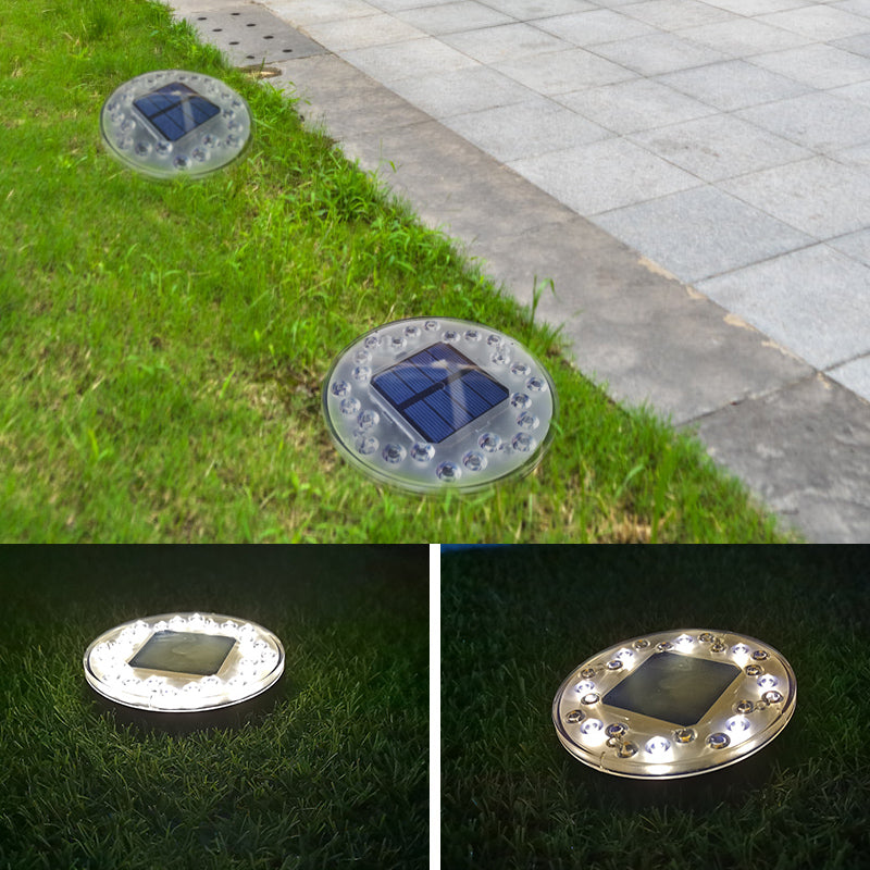 Lampe plate enterrée