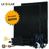 Kit Plug & Play 800W - 2 panneaux 400W + Micro onduleur + câble