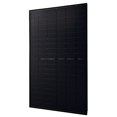 Panneau solaire vrac 500W Bi-facial / Bi-verre / Full black / Auto nettoyant, Jolywood