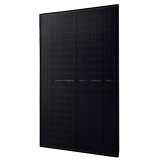 Panneau emballé 500W Bi-facial / Bi-verre / Full black / Auto nettoyant, Jolywood