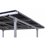 Carport 2 places avec 15 panneaux solaires