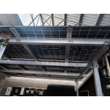 Carport 2 places avec 15 panneaux solaires