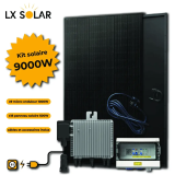 Kit solaire hybride 9 kW- Autoconsommation résidentielle haute performance