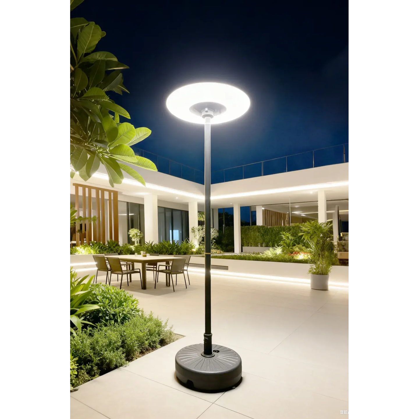 Lampe solaire à LED D55,  162W