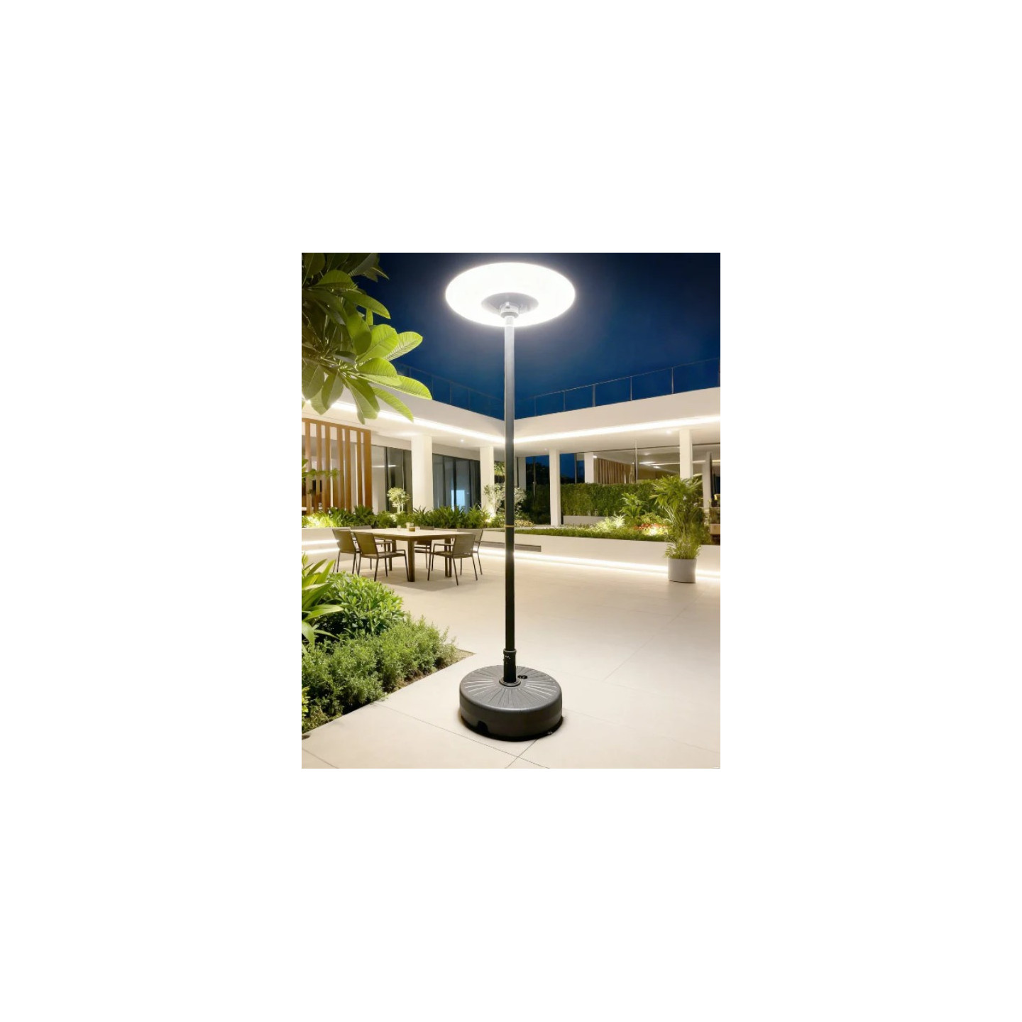 Lampe solaire à LED D61, 228W