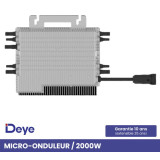 Kit 2000W - 4 panneaux 500W + Micro onduleur + câble