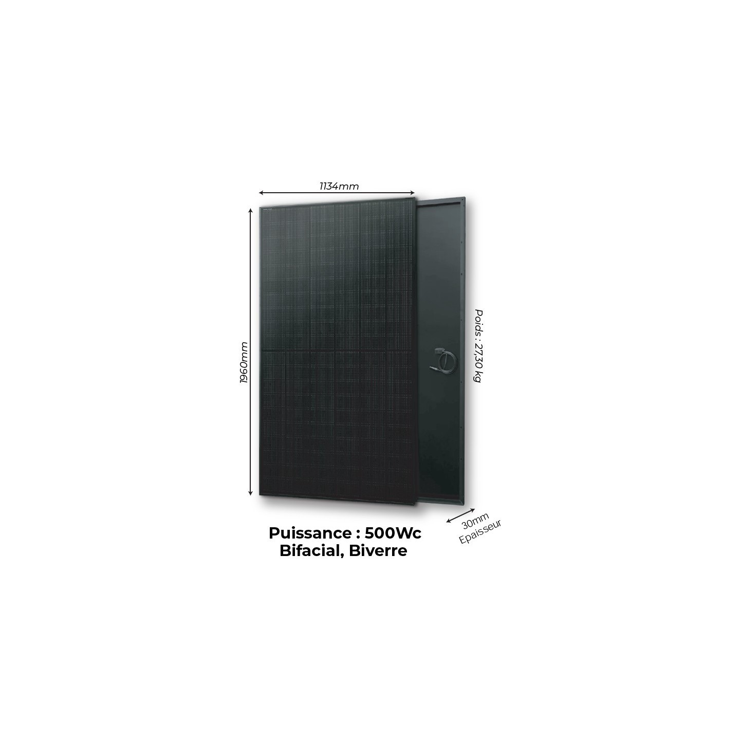 Kit solaire hybride 6 kW- Autoconsommation résidentielle haute performance