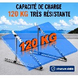 Kit d'fixation inclinables sol/mur