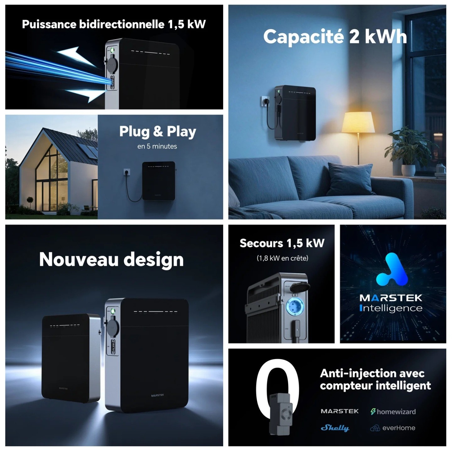 Batterie Marstek Venus E Mini 2 kWh | LX Solar