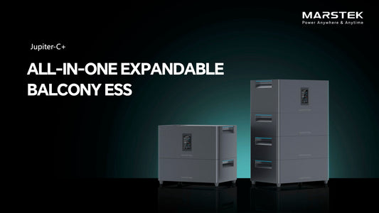Batterie avec onduleur intégré empilable Marstek 2,56kWh Jupiter C+