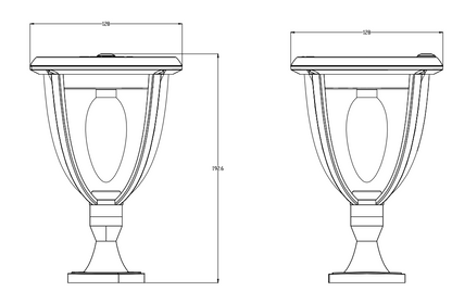 Lampe vintage 3-en-1
